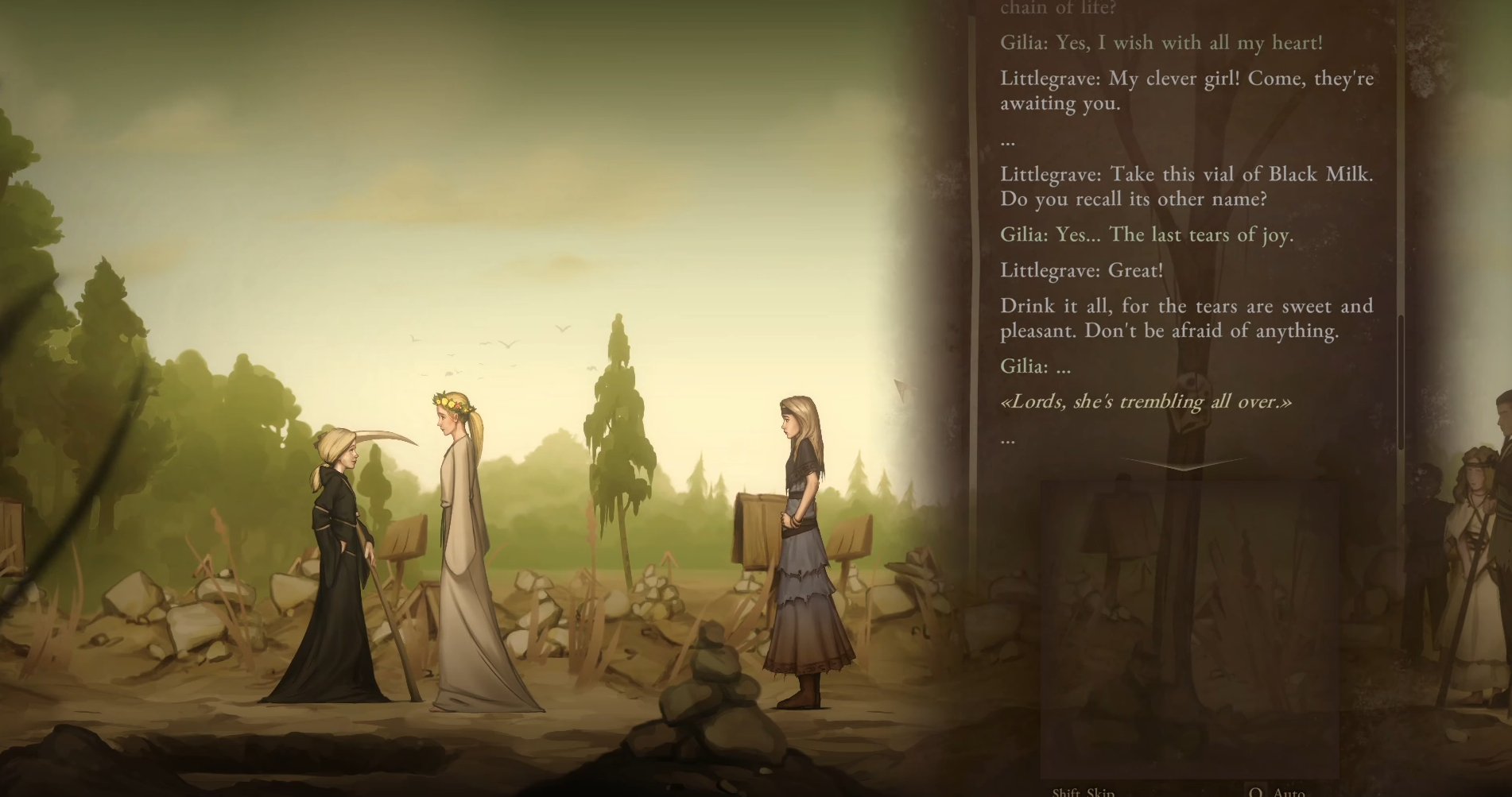 "Life is a circle, with no beginning and no end."