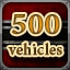 500 Vehicles