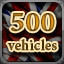 500 Vehicles