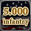 5.000 Infantry