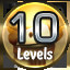 Complete 10 Levels