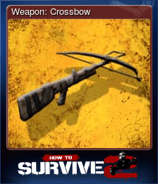 Weapon: Crossbow