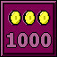 1000 coins