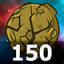 Destroyed 150 meteorites