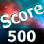 500 points scored