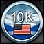 10,000 point mission - American