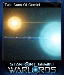 Twin Suns Of Gemini