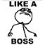 LIKE A BOSS!