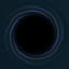 Sucked into a black hole