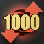 Move 1000 Achievement