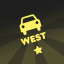 Car insignia 'West'