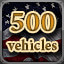 500 Vehicles