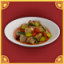 Orange Pork Stir-Fry with Brussels Sprouts.