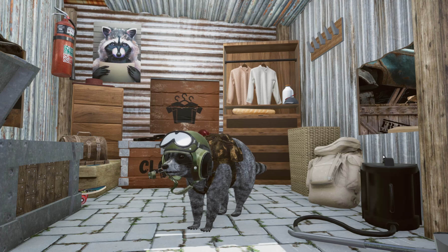 Wanted Raccoon Multiplayer