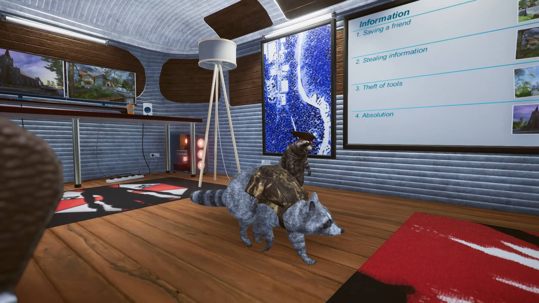 Wanted Raccoon Multiplayer