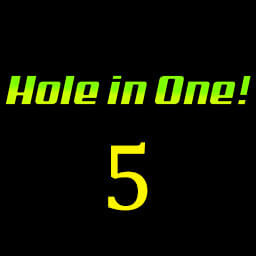 5 holes in one