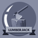 Silver lumberjack