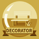Golden Tiny Decorator