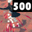 Shoot 500 poops