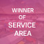 Winner of Service Area