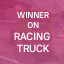 Winner on Racing Truck