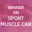 Winner on Sport Muscle Car