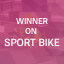 Winner on Sport Bike