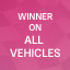 Winner on all vehicles