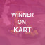 Winner on Kart