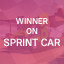 Winner on Sprint Car